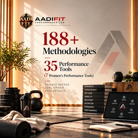 AadiFit Performance Lab Poster